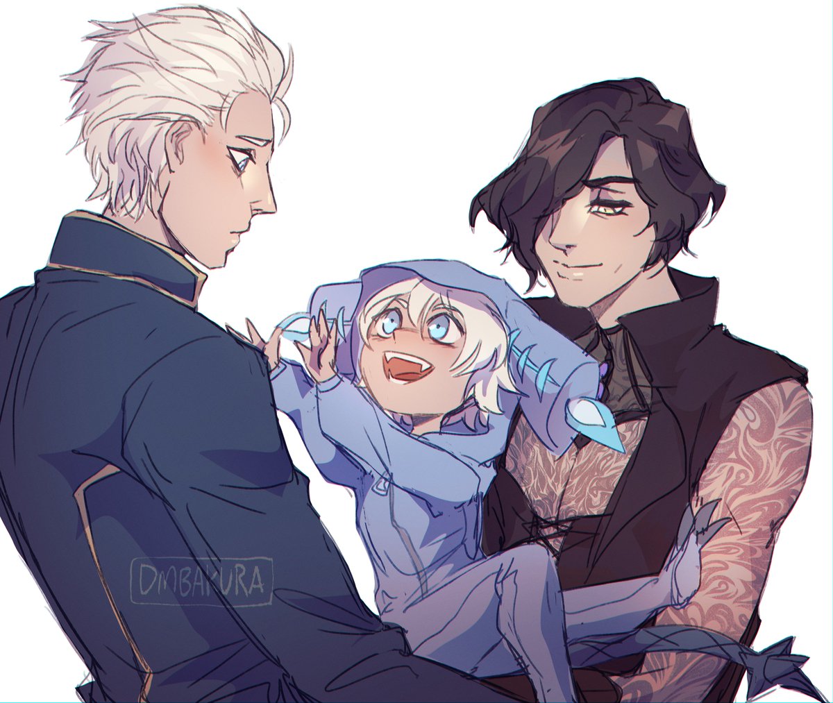 dmbakura's tweet image. dadgil art i have drawn over the past few years 💙 #DevilMayCry