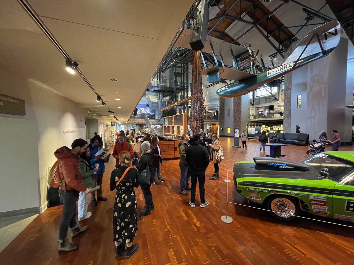 Thank you to all of the YPTers who joined our MOHAI Meetup last Thursday! We had a great time checking out the special exhibit: From the Ground Up: Black Architects and Designers. Check out more pictures in our recap blog post! yptseattle.org/single-post/mo…