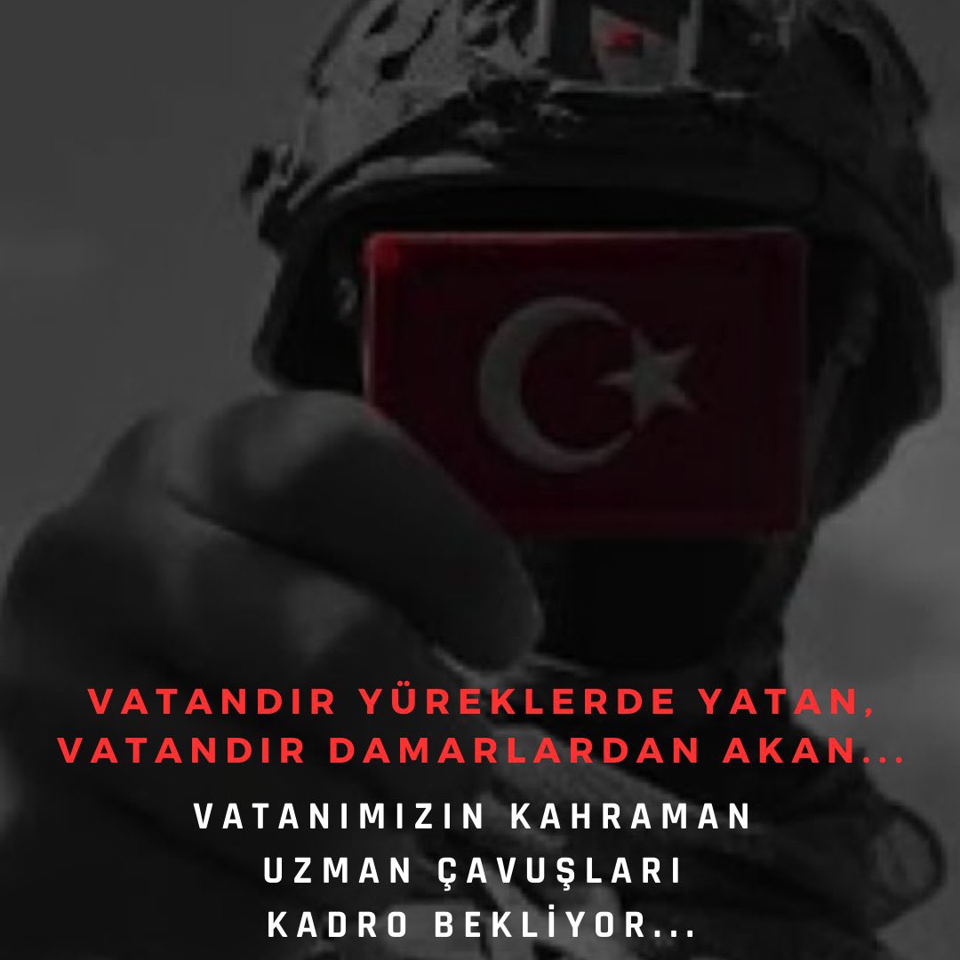 Kahramanlar Sizden müjde bekliyor Sayın Cumhurbaşkanım <a href="/RTErdogan/">Recep Tayyip Erdoğan</a> 
Bu haykırışa kayıtsız kalmayacağınızı biliyoruz
<a href="/dijital/">Dijital</a> 

 #UzmanÇavuş