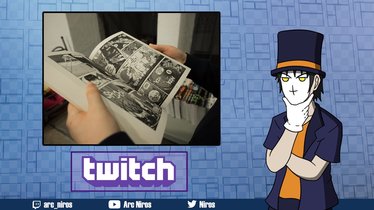 Niros55170591's tweet photo. Chicos, hoy es tarde de leer manguitas, voy a leer las obras que acordamos en el último stream y puede que alguna más por ahí. Así que los espero hoy a las 20:00 pm (hora en Chile) en Twitch.
https://t.co/oV2RcbrJRk https://t.co/5JUBPclFII