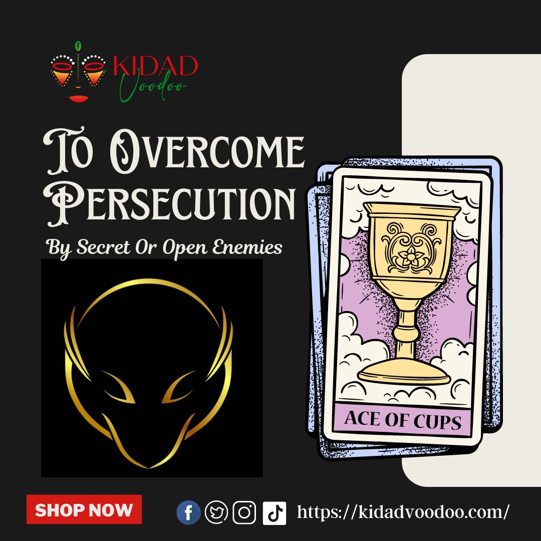 KidadVoodoo's tweet photo. To Overcome Persecution By Secret Or Open Enemies
Only at $250.00

Order Now 👉👉 https://t.co/62VZwOa7Dc   

#magic #blackmagic #spell #bindingalover #lovebinding #kidauoodoo #fastluckcandle #jupitertalisman #mansiontalisman #loveouangacandle #mercurytalisman https://t.co/6EFxfgRtZQ