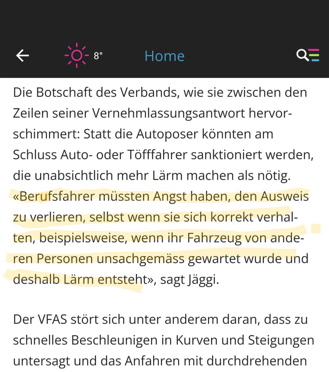 AleHaeu's tweet photo. @xHascox Ohnehin lustiges Argumentarium der Autohändler #VFAS. Für unsachgemäss gewartete Fahrzeuge würde sich bereits heute das Strassenverkehrsamt interessieren. 🤦♂️ https://t.co/jyzEVqFO8s