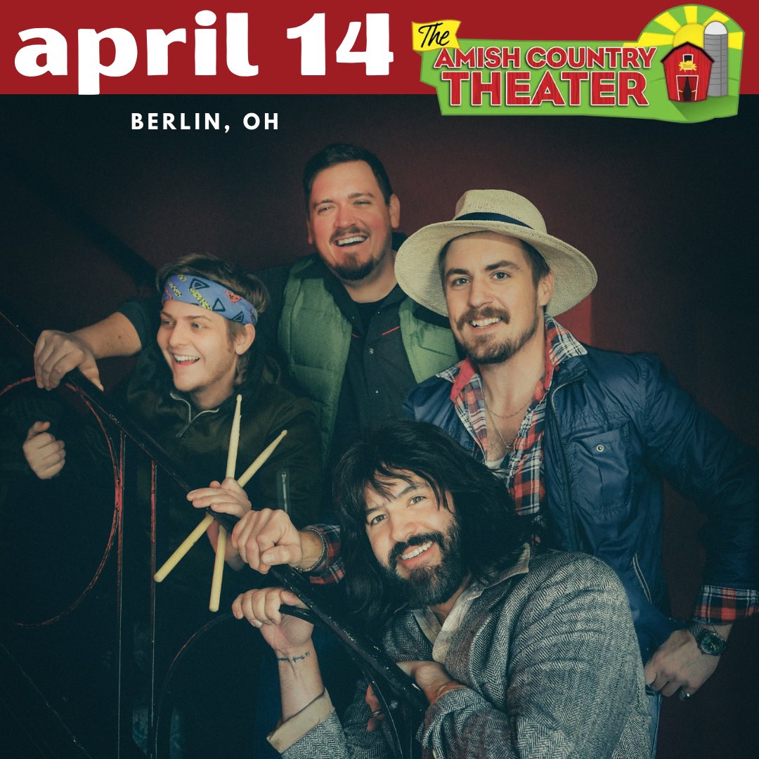 BoysInTheBandAL's tweet photo. This Friday April 14th @AmishCoTheater 
Tribute to the greatest country group of all time @TheAlabamaBand 
Roll On!
https://t.co/Ib3CRhujpz https://t.co/eLub0uhAm9