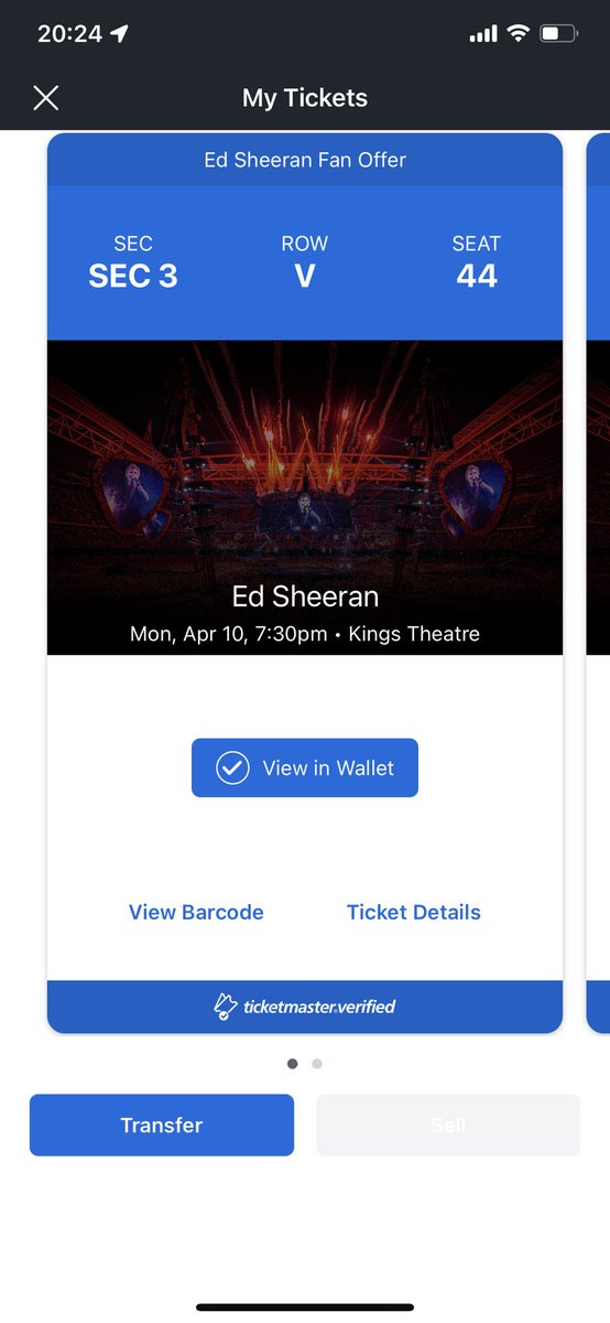 happilyemily's tweet photo. I have two tickets for @edsheeran tomorrow but likely can’t make it. Asking $200 each. https://t.co/xRYQvnHtxE