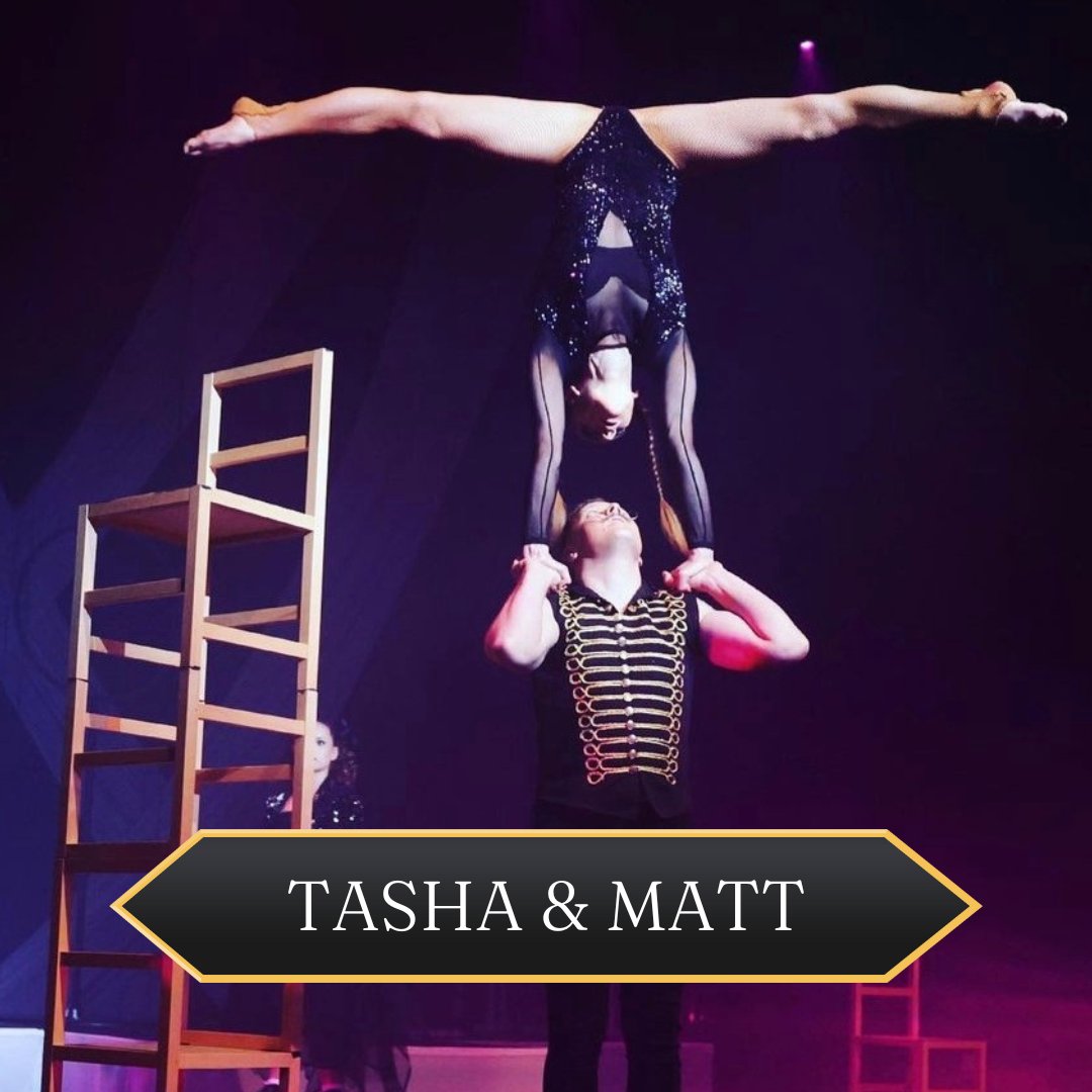 🔴PERFORMER ANNOUNCEMENT🔴

Having worked together for 5 years, Tasha &amp; Matt understand each other deeply. They've used this bond to create a Duo Acrobatics piece which not only includes daring feats, but also explores their connection together. 

Tickets: eventbrite.co.uk/e/ken-may-2023…
