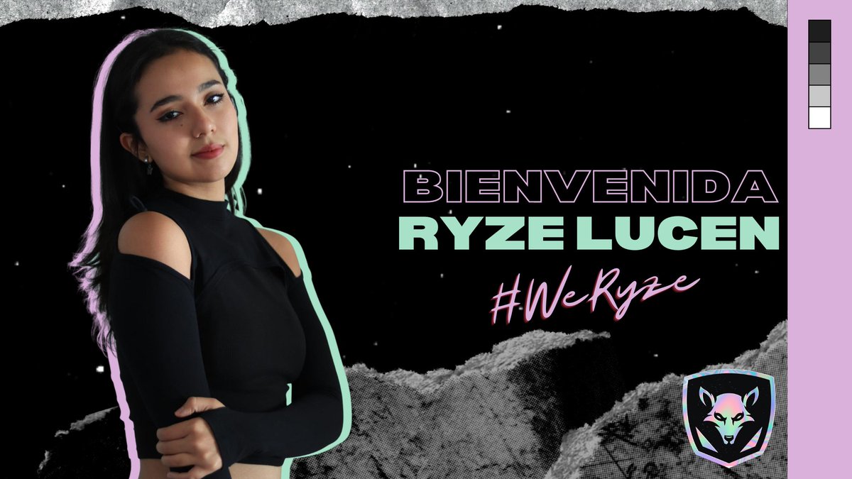 RyzeGaming_GT's tweet photo. 🟡Introducing Ryze Lucen⚫️

¡Bienvenida @Lucy39475469!✨️

Estamos muy contentos de sumar a Lu en nuestro equipo de creadoras de contenido. De seguro les encantará todo lo que tiene para aportar 💛

#WeRyze⚡️ https://t.co/0xlykdVKK5