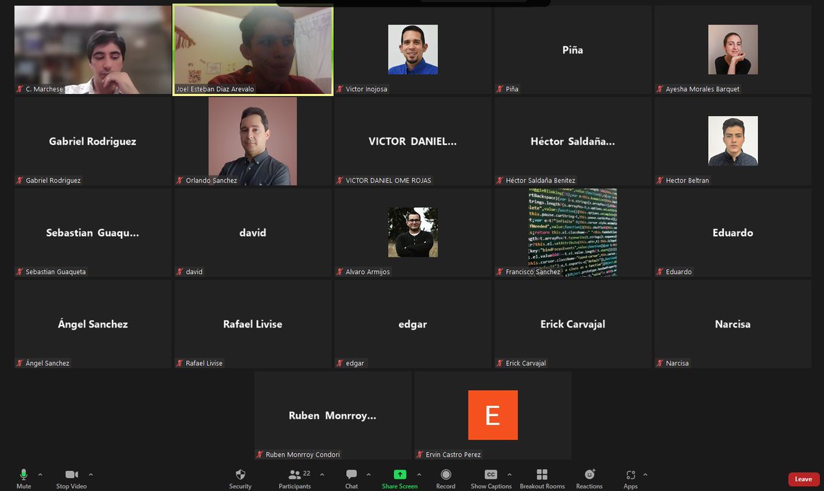 JoelEsDar's tweet image. En esta nueva versión del Ethereum Developer Program en @platzi estamos acompañando y aprendiendo con los nuevos estudiantes en sus futuros proyectos #web3 y en sus caminos profesionales🔥🔥
Esto acaba de comenzar!🚀🚀
#ethdevprogram