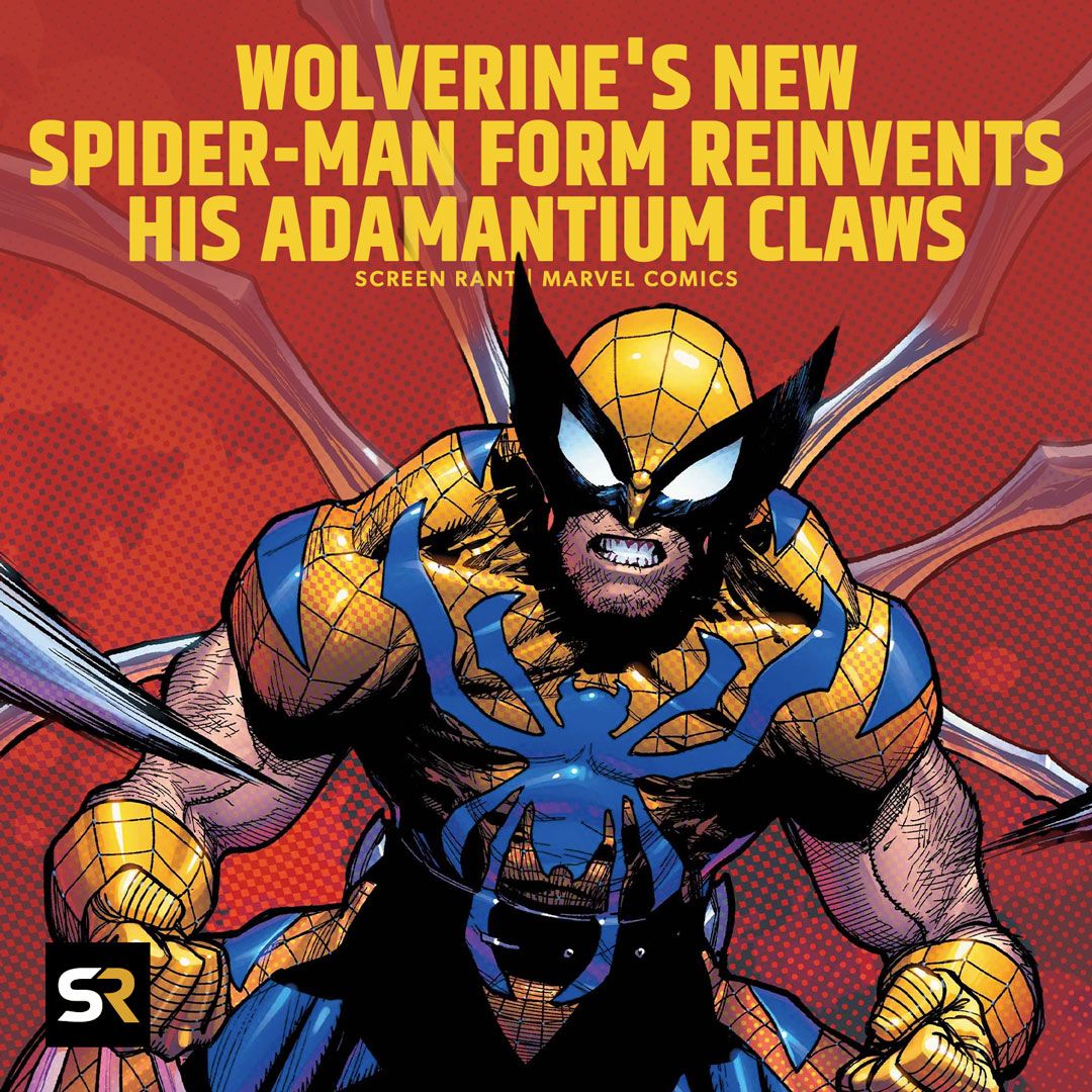 Screen Rant on Twitter: "The design for Wolverine's spider-suit is the ...