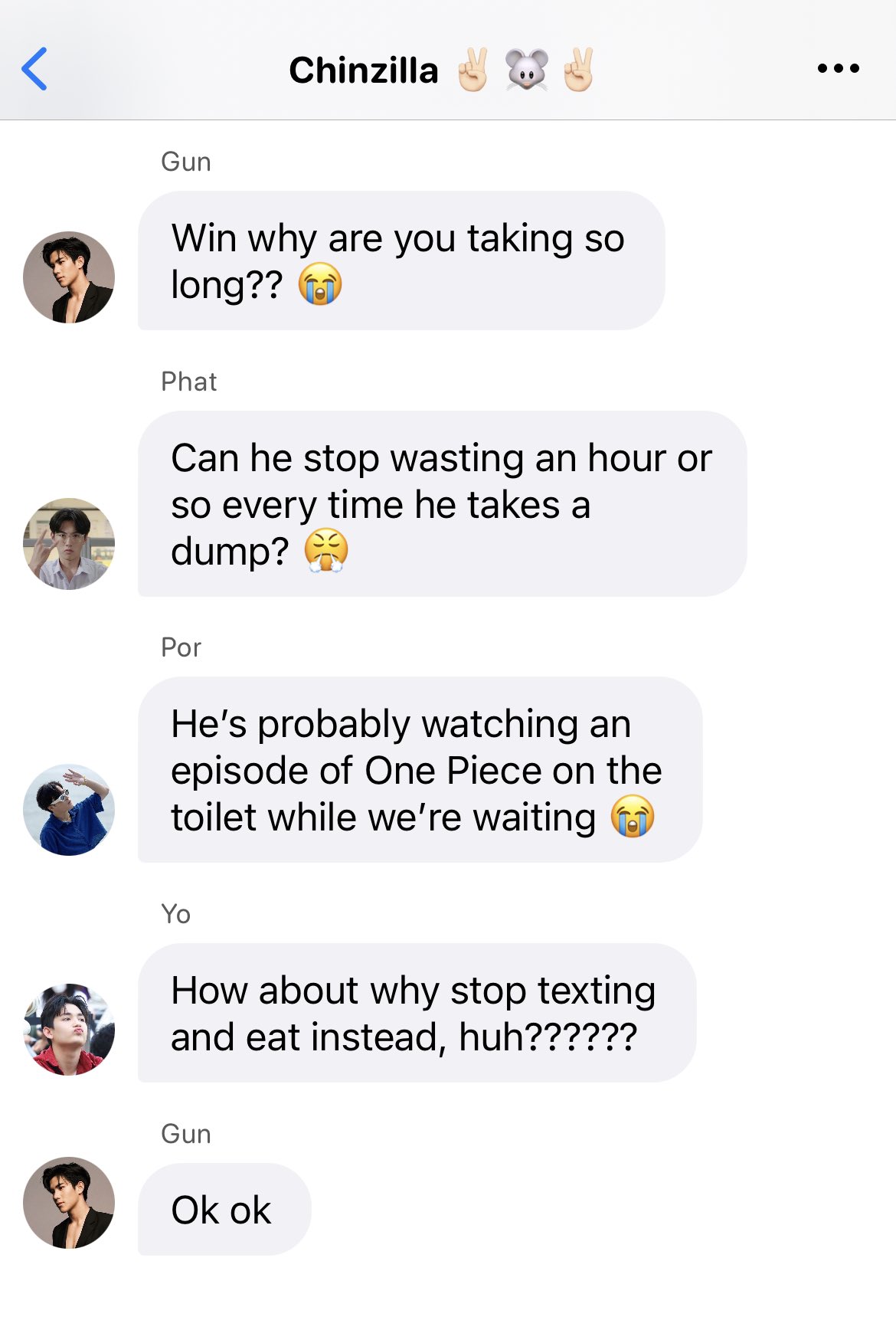 Tea ชา 🎸🥇 soundwin AU 📌 and ao3 writer on Twitter "21.12 Why are you