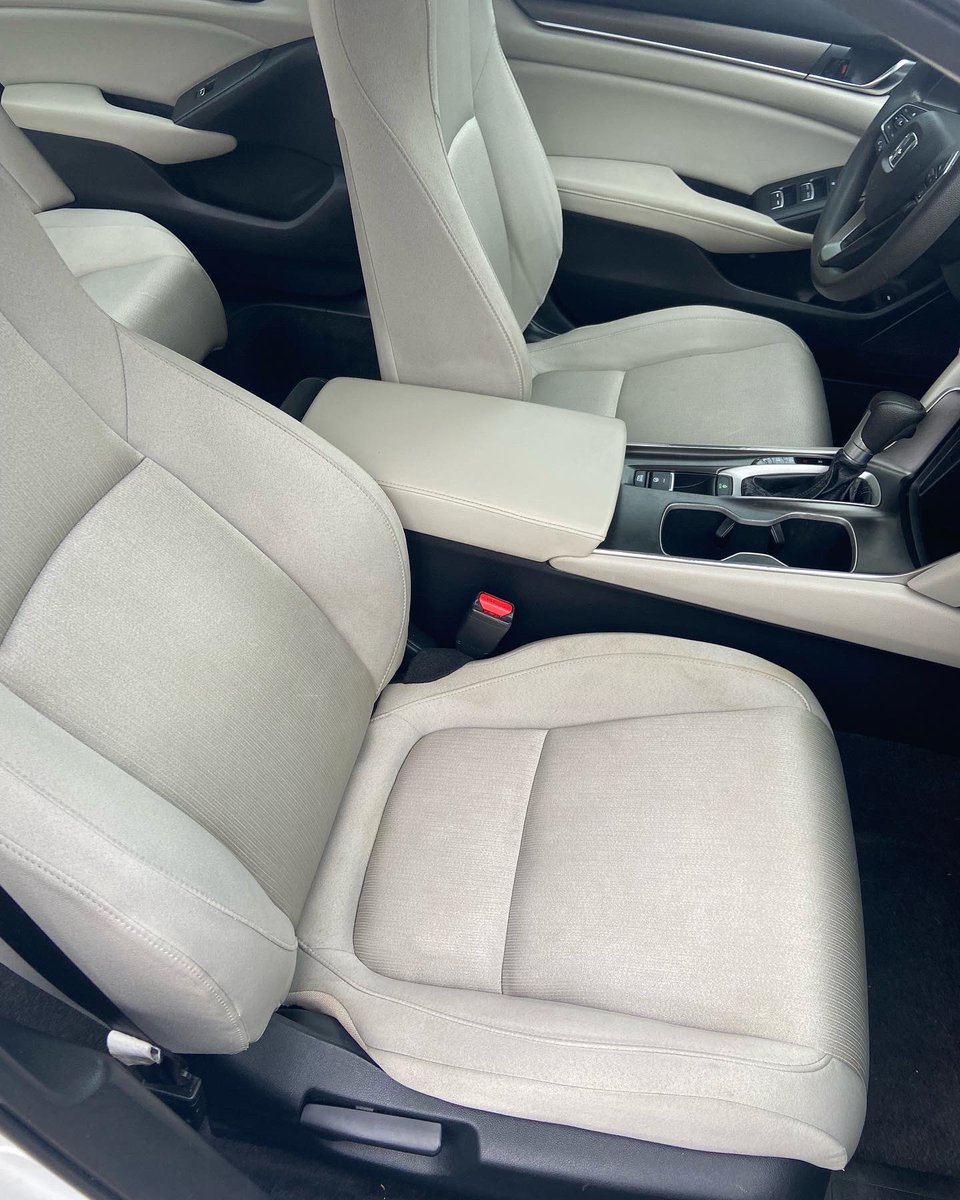 garciabrosmd's tweet image. Incredible fabric transformation on this Honda Accord seat.  #workmagic