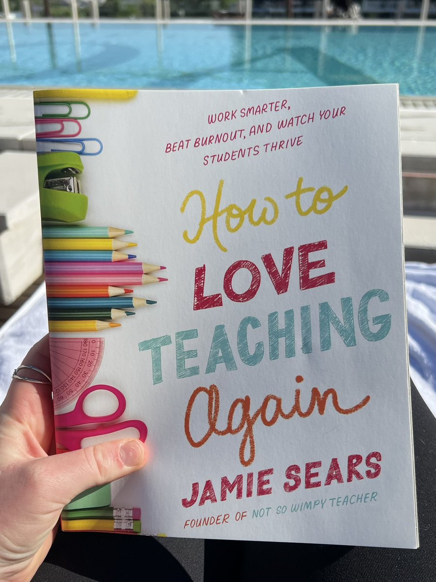 Absolutely loving this book! @WimpySo, it was totally worth the wait. Thank YOU! #TeacherBurnout #NotSoWimpyTeacher #TeacherLife