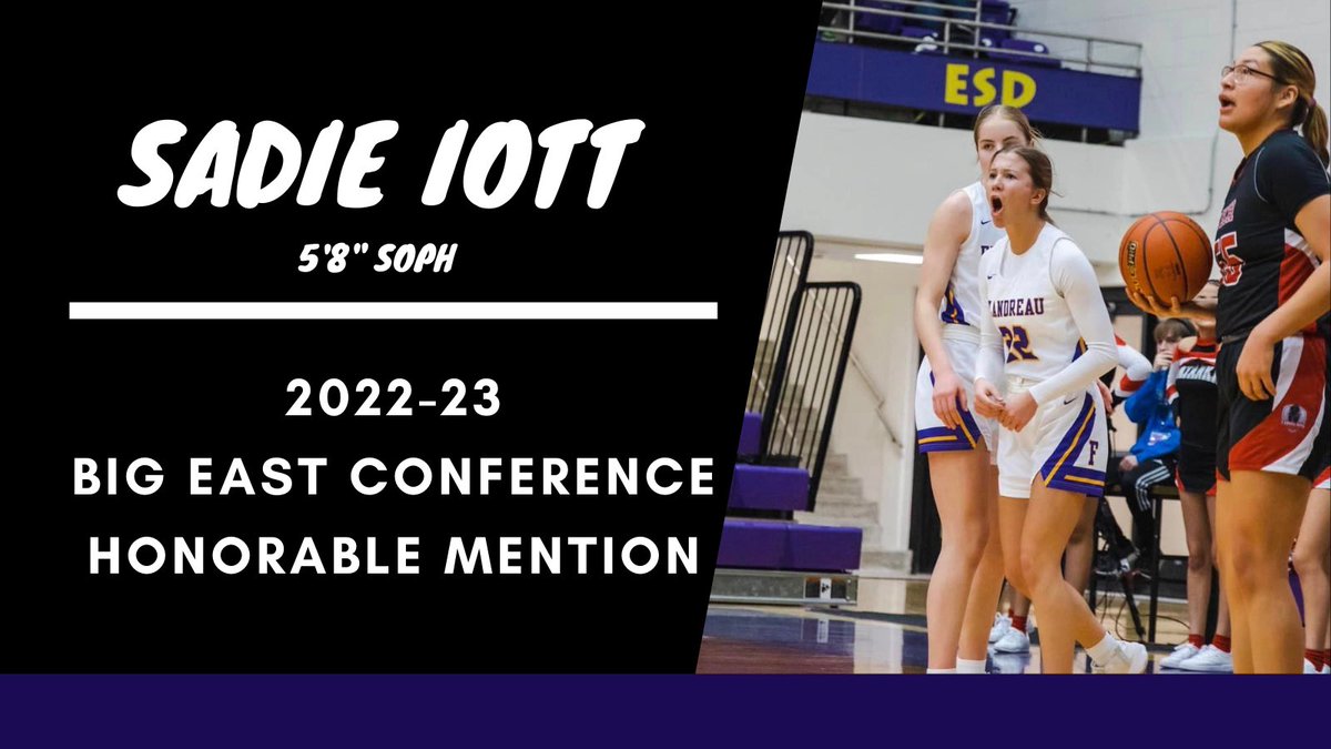 The spark. The buzzer beater herself, Sadie Iott. 🧨 <a href="/IottSadie/">Sadie Iott</a>