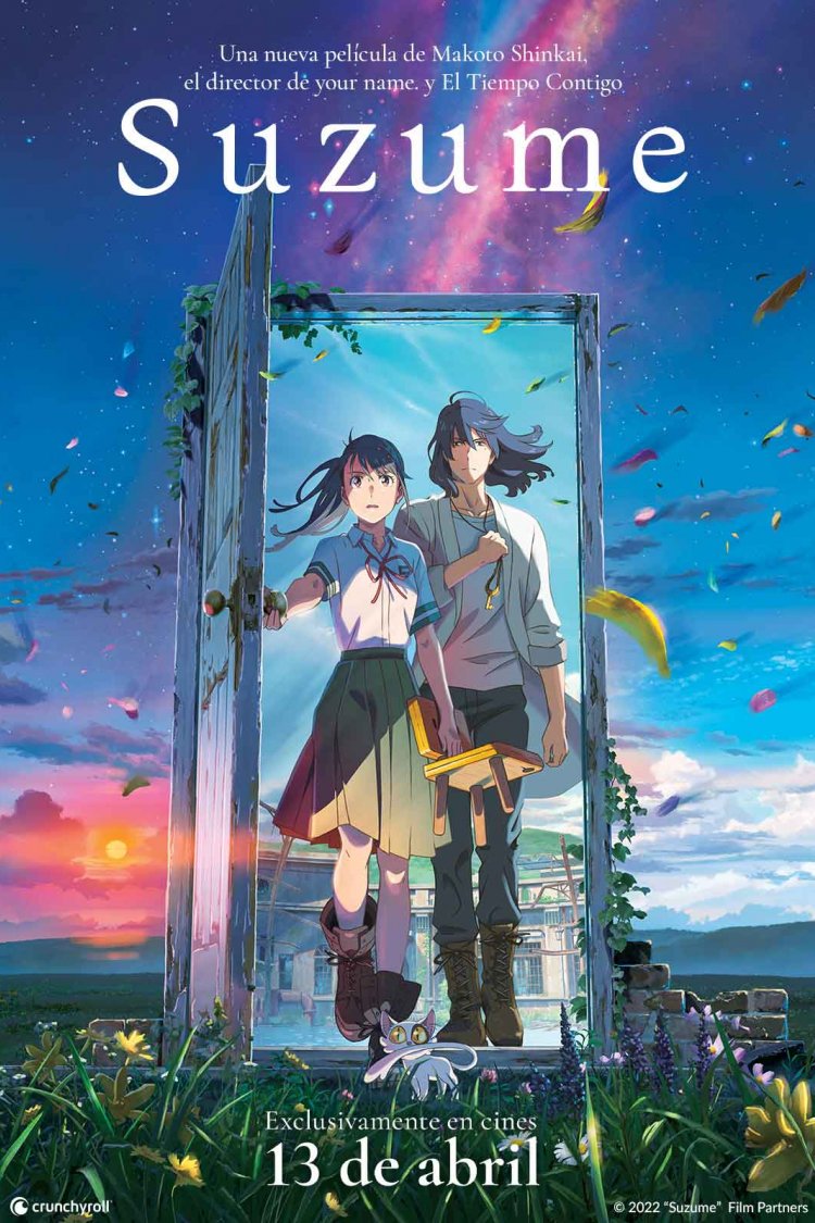 SilverGeek2's tweet photo. PREMIER EXCLUSIVA/ PASES DOBLES:
Lánzate a ver #suzume en @Cinedotmx el Martes 11 a las 7 pm en sus cines de Coacalco o en Los Reyes.

1. Da #RT y #Fav ♥️
2. Debes de seguirnos y a Cinedot en Facebook

3. Comenta tu nombre completo y el cine de tu preferencia.

y listo (:

PD. Te la recomendamos 👌

Aquí está el link de Facebook de Cinedot 💙

https://t.co/7SkCezx7dQ
