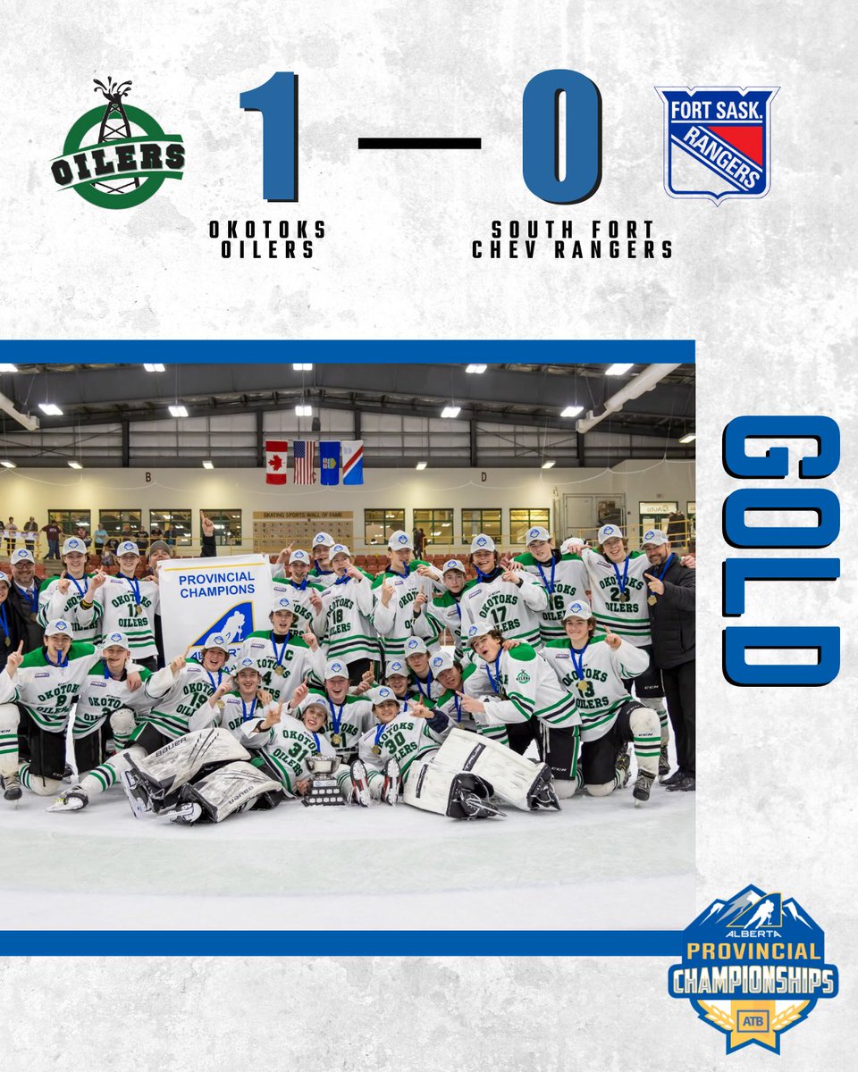 U17AAA Hockey Provincials (@u17_aaa) on Twitter photo 🚨🚨🚨Congratulations to the U17AAA Provincial Champions <a href="/Oilers_AAA/">Oilers_AAA</a> !!!
<a href="/Oilers_AAA/">Oilers_AAA</a> 1 - 0 <a href="/RAC_U17AAA/">Fort Saskatchewan U17AAA Rangers</a>
A great game from both teams!
<a href="/HockeyAlberta/">Hockey Alberta</a> #HAProvincials #ATBProvincials
#U17AAAProvincials #TeamATB
📸 <a href="/tim_osborne/">Tim Osborne Photography</a> 🚨🚨🚨Congratulations to the U17AAA Provincial Champions <a href="/Oilers_AAA/">Oilers_AAA</a> !!!
<a href="/Oilers_AAA/">Oilers_AAA</a> 1 - 0 <a href="/RAC_U17AAA/">Fort Saskatchewan U17AAA Rangers</a>
A great game from both teams!
<a href="/HockeyAlberta/">Hockey Alberta</a> #HAProvincials #ATBProvincials
#U17AAAProvincials #TeamATB
📸 <a href="/tim_osborne/">Tim Osborne Photography</a>