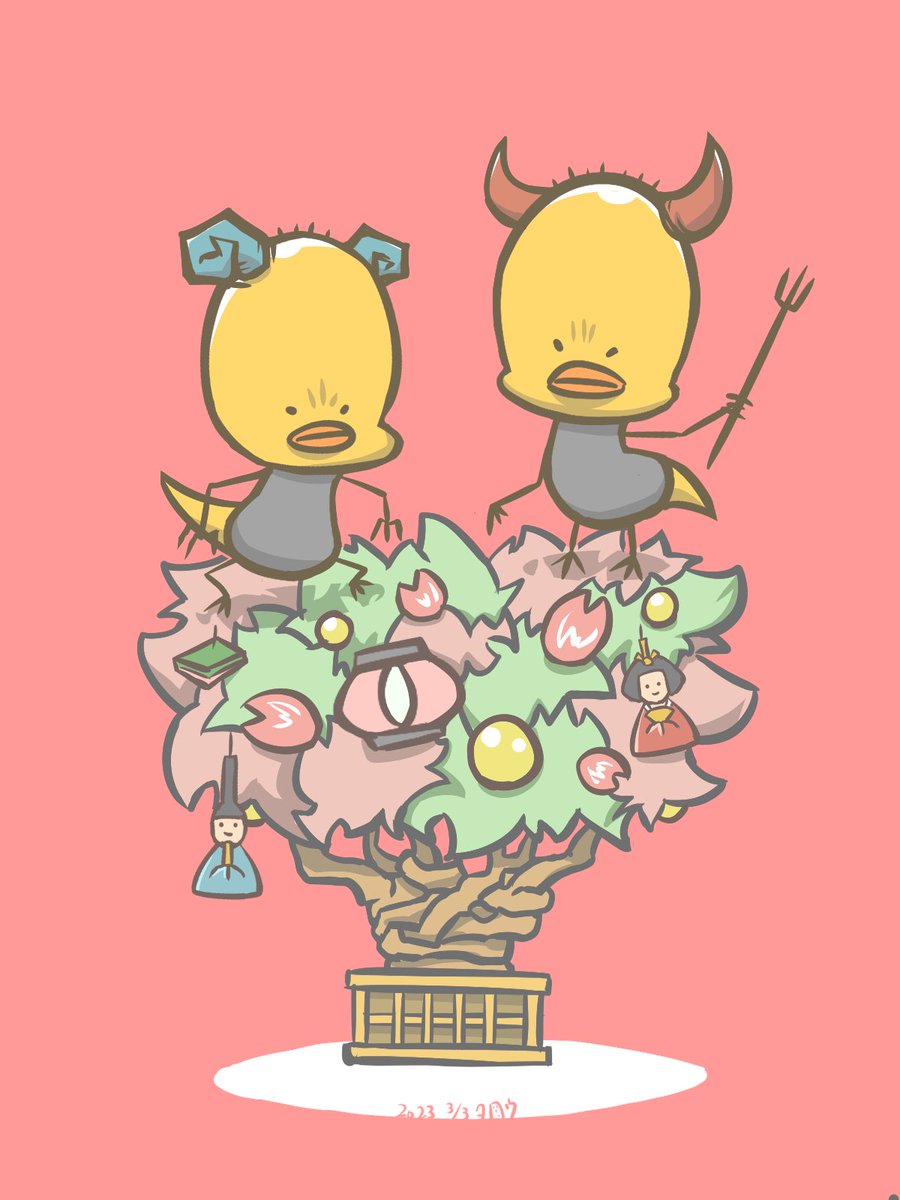 「3月① 3/1〜4 #先月描いた絵を晒そう #イラスト #絵柄が好みって人がいた」|タロウ@一日一絵のイラスト