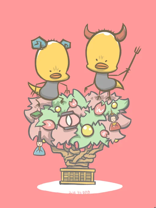 3月① 3/1〜4 #先月描いた絵を晒そう #イラスト #絵柄が好みって人がいたらいいなぁ