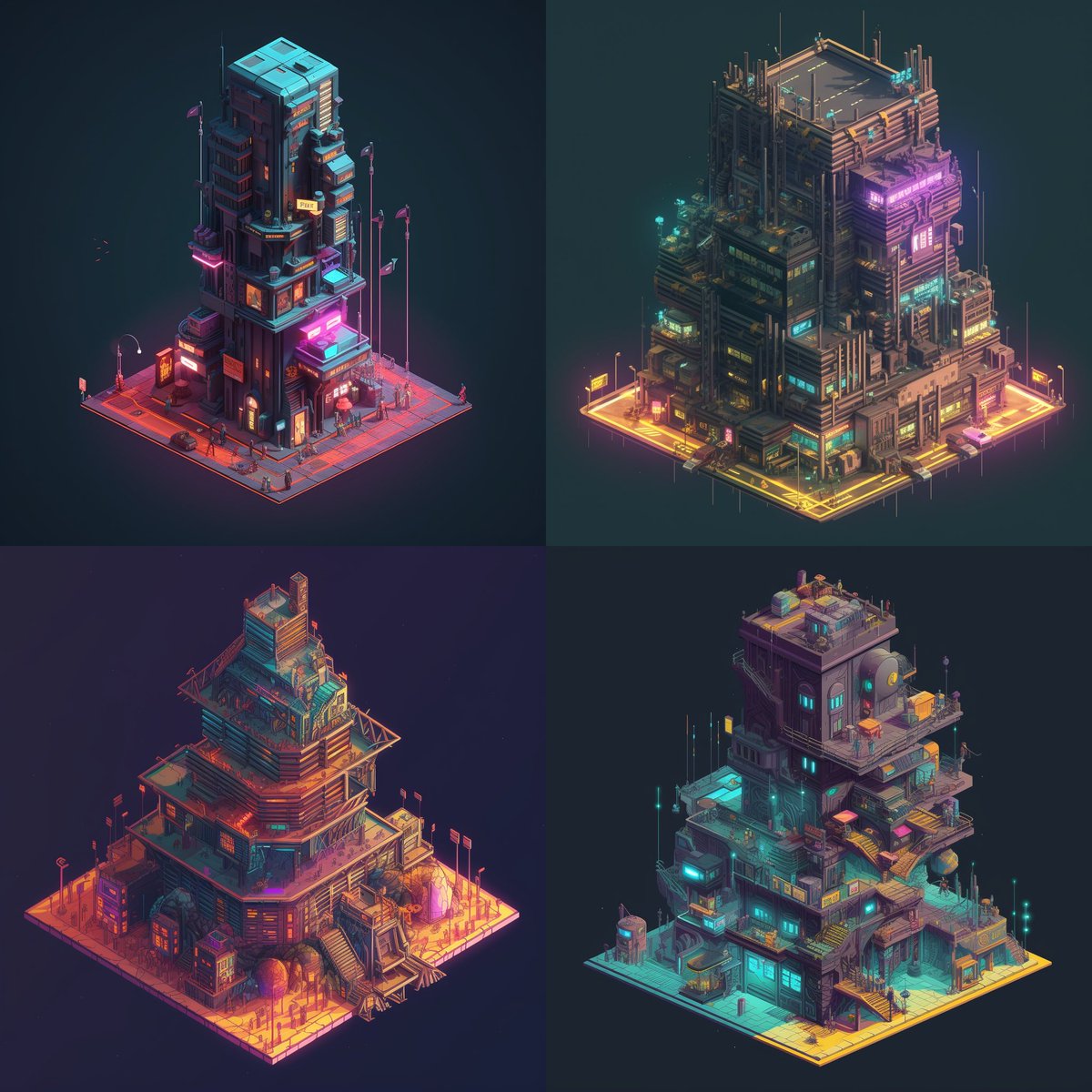 adrianalescio's tweet photo. @icreatelife Cyberpunk oriental tower https://t.co/Ki6wTtQz9F