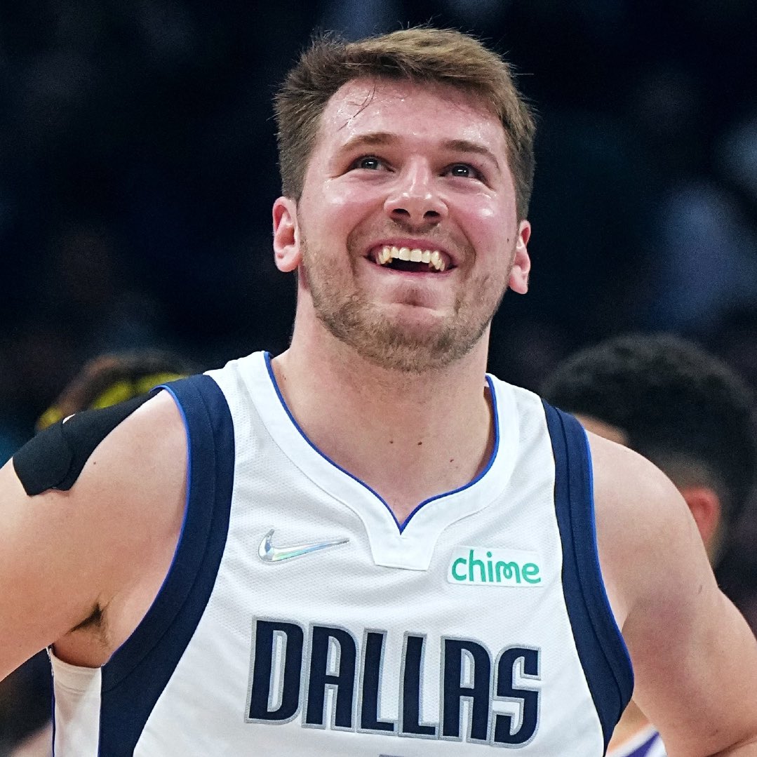 Mavs_FFL's tweet photo. “I’m happy here, so there’s nothing to worry about.”

-@luka7doncic https://t.co/cBUz9u7y9m