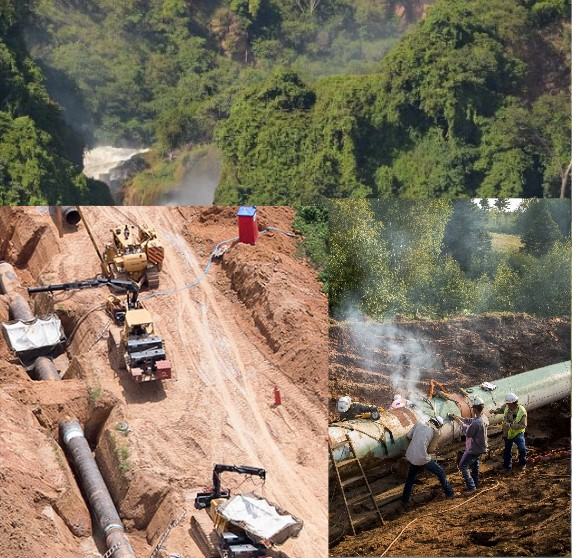 East Africa pipeline will produce 230,000 barrels per day Will cause over 30 times current annual emissions of Uganda and Tanzania.  
Disturb 2,000 square kilometres of protected wildlife habitats including Bugoma Forest that hosts 12% Uganda’s chimpanzees
netzfrauen.org/2021/07/20/sto…