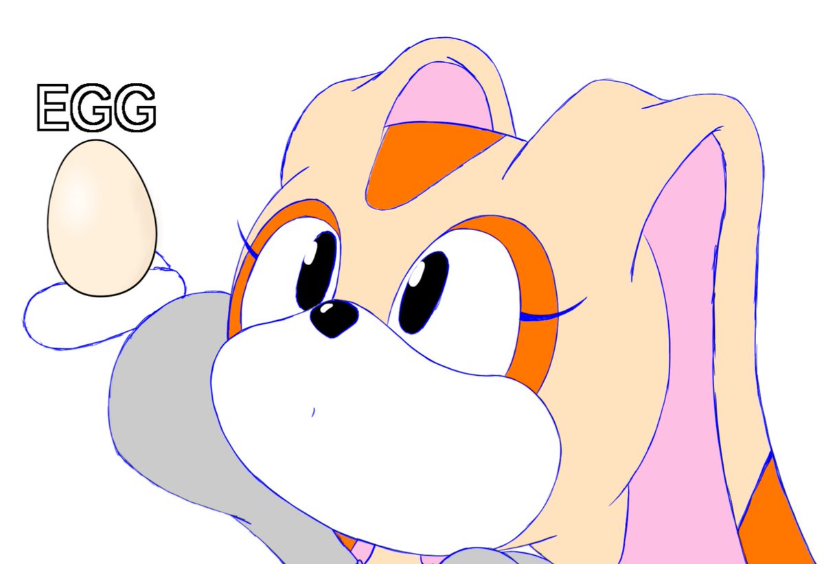 GreenJ__'s tweet photo. 🥚🥚🥚 #CreamTheRabbit #sonicfanart #SonicTheHedeghog https://t.co/O1x71pCfkw