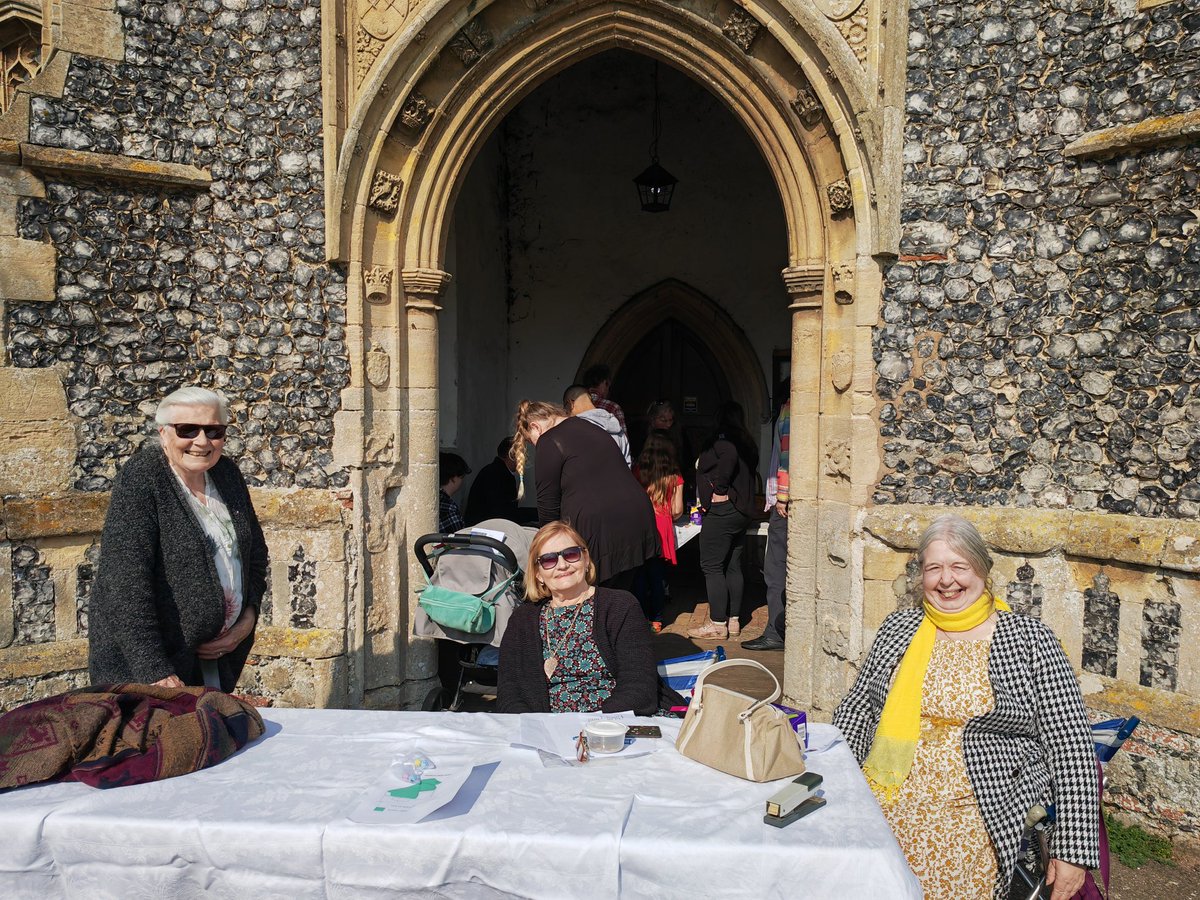 AllSaintsAngels's tweet photo. While the @HeritageFundUK grant takes care of the #tower repairs &amp; new facilities, our #GoldenKey #volunteers can take care of bringing #Easter joy to families with a fantastic egg hunt, making the most of those beautiful 7.5 acres of #churchyard. https://t.co/XykT5MrIgI