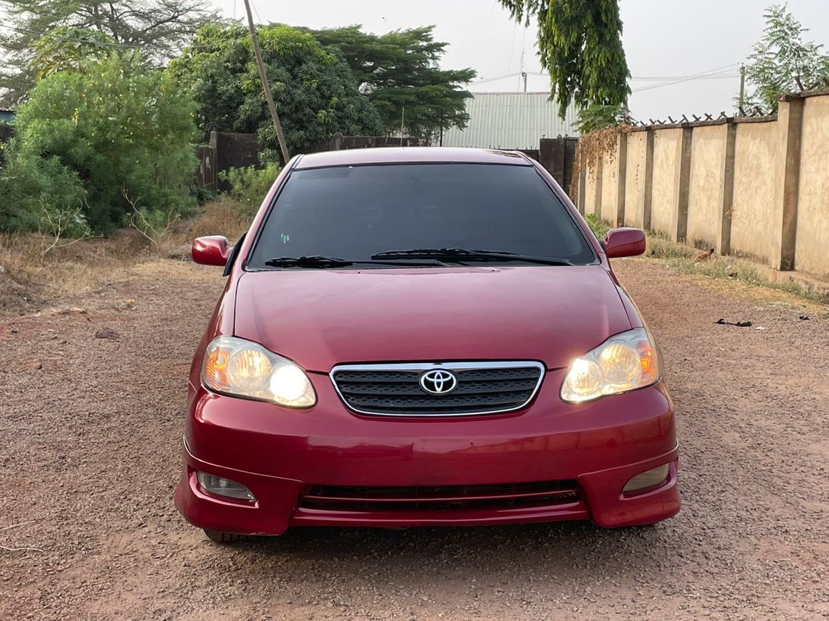 imbuhari1's tweet photo. SUPER CLEAN 2006 COROLLA SPORT 
PRICE 2.850M
LOCATION KADUNA
08036737240

Please like and retweet https://t.co/Wvj3rtDX1H