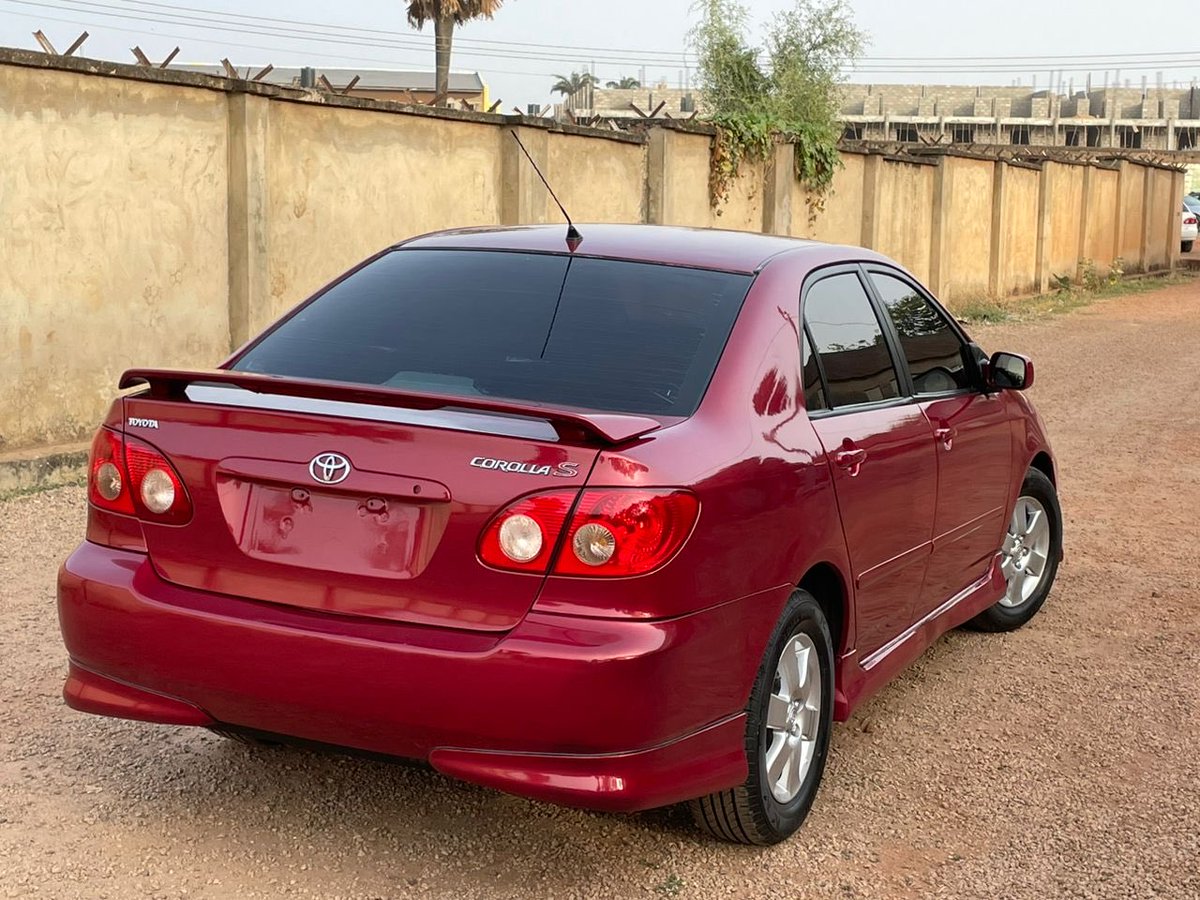 imbuhari1's tweet photo. SUPER CLEAN 2006 COROLLA SPORT 
PRICE 2.850M
LOCATION KADUNA
08036737240

Please like and retweet https://t.co/Wvj3rtDX1H
