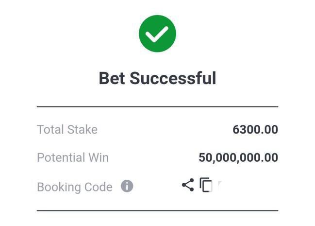 This game must BOOOOOM I believe am die!!

6300  to win 50m overnight 

Get the bet code here for free 👇🏿

t.me/+kVf798kbXZA5M…

200K Giveaway for the first 200Retweet immediately we boom 💥