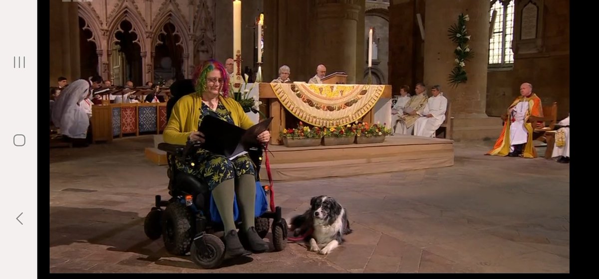 Emma Frith (@emmafrithart) on Twitter photo Well, that was a day. Started by falling then running myself over with my own wheelchair. Rescued by server and two lay clerks. Then did a bible reading live on BBC 1 that went surprisingly well, considering sprained ankle and assorted injuries. Proud of all at <a href="/SouthwMinster/">Southwell Minster</a> Well, that was a day. Started by falling then running myself over with my own wheelchair. Rescued by server and two lay clerks. Then did a bible reading live on BBC 1 that went surprisingly well, considering sprained ankle and assorted injuries. Proud of all at <a href="/SouthwMinster/">Southwell Minster</a>