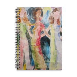 NEMOCookFan's tweet photo. Been thinking about starting a journal? Get a beautiful new coffee mug and a matching notebook and start!

Sisterhood is a new line of merch based on original artwork. All artist royalties donated to National Brain Tumor Society, year round. 
https://t.co/mLiU7o3Pu4 https://t.co/TmcrQ3GPmx
