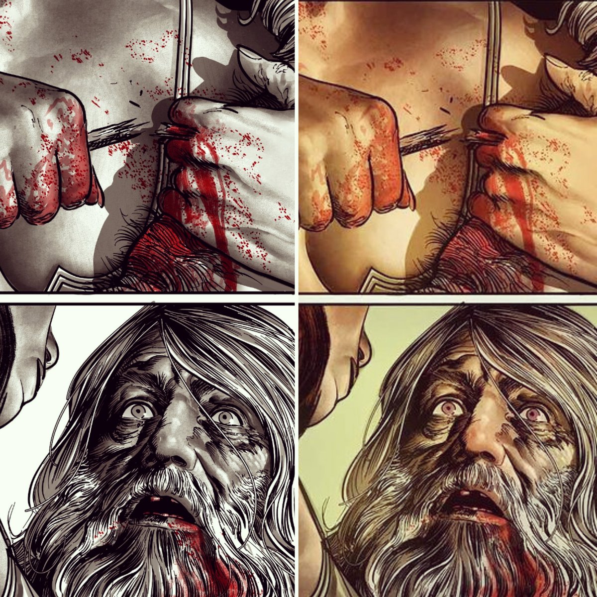 Diego_Yapur's tweet photo. Dawn Attack #4 sneak peek.
Color: Carlos Cabrera
.
.
.
.
#FrankFrazetta #FrankFrazetta #dawnattack #Comics #girl #scifiart #color #FrazettaVerse #diegoyapur #comicseries #digitalart #ink #xppen #comicpanel @IncendiumOnline https://t.co/XLQ54uPavQ