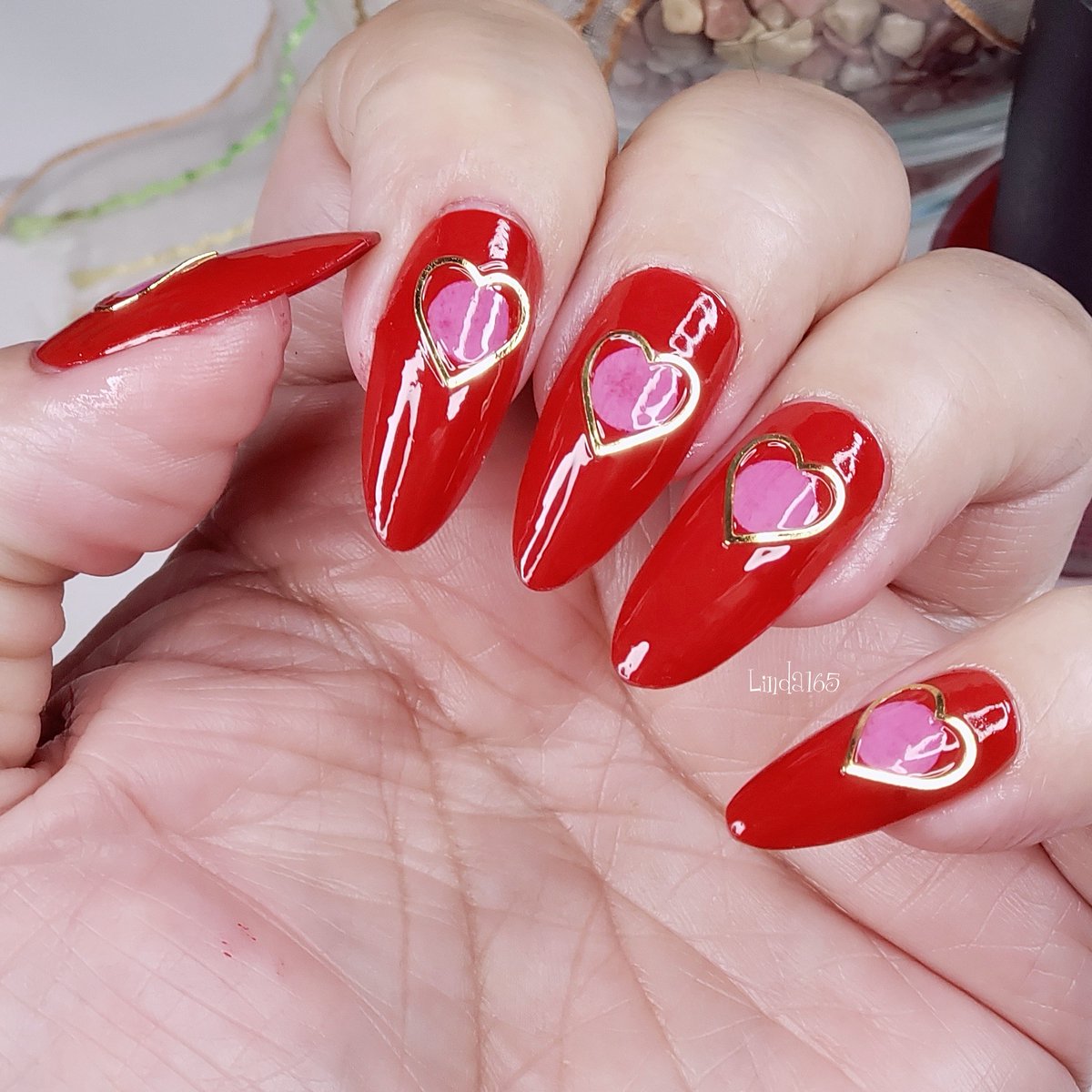 Linda165_YT's tweet photo. Pink and red
#nailart https://t.co/yu2td4i4AG