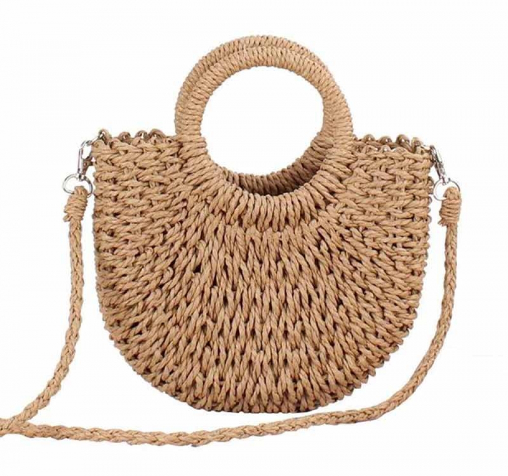 #healthy #healthyifestyle Straw bag. Fashion women shoulder bag 97.00 treria.com/straw-bag-fash…