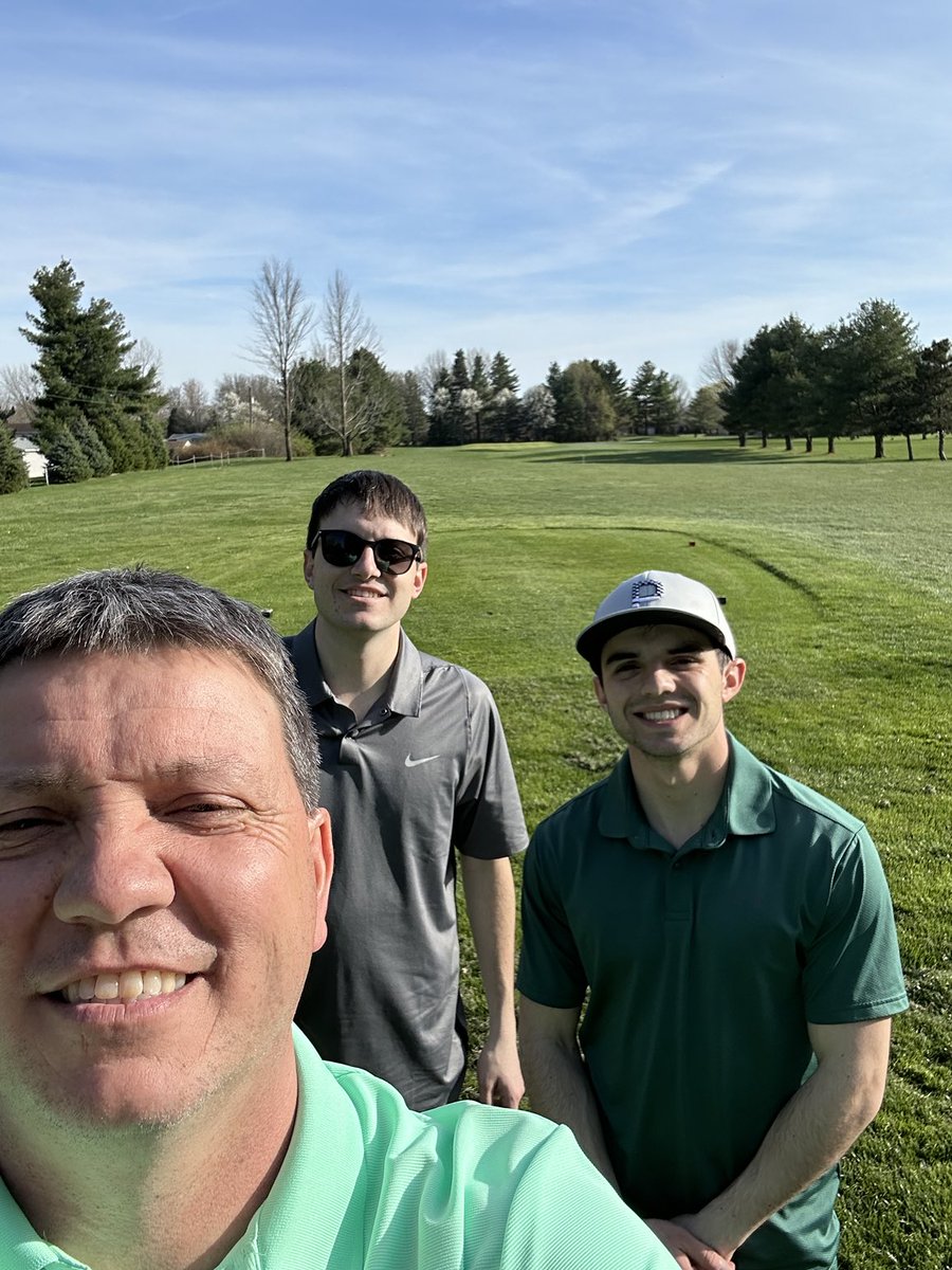 What a great day with these 2.  ⛳️