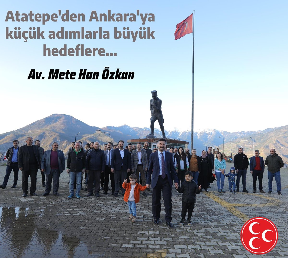 Atatepe’den Ankara’ya küçük adamlarla büyük hedeflere…
MHP Artvin Milletvekili Adayı 
<a href="/metehanozkan08/">Mete Han Özkan</a>