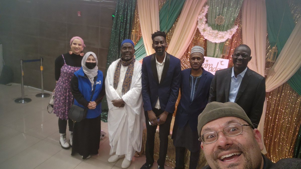 rizwanjaka's tweet photo. Mar24-2nd Day of Fasting in Ramadan and was honored to host Muslim &amp; Catholic leaders from Africa (Mali and Niger) at ADAMS Sterling Mosque for Ramadan Iftar
@melsanousi1 @peacemakersnetw 
@IFCMW @MultiFaithNN https://t.co/KyZktGhlFL