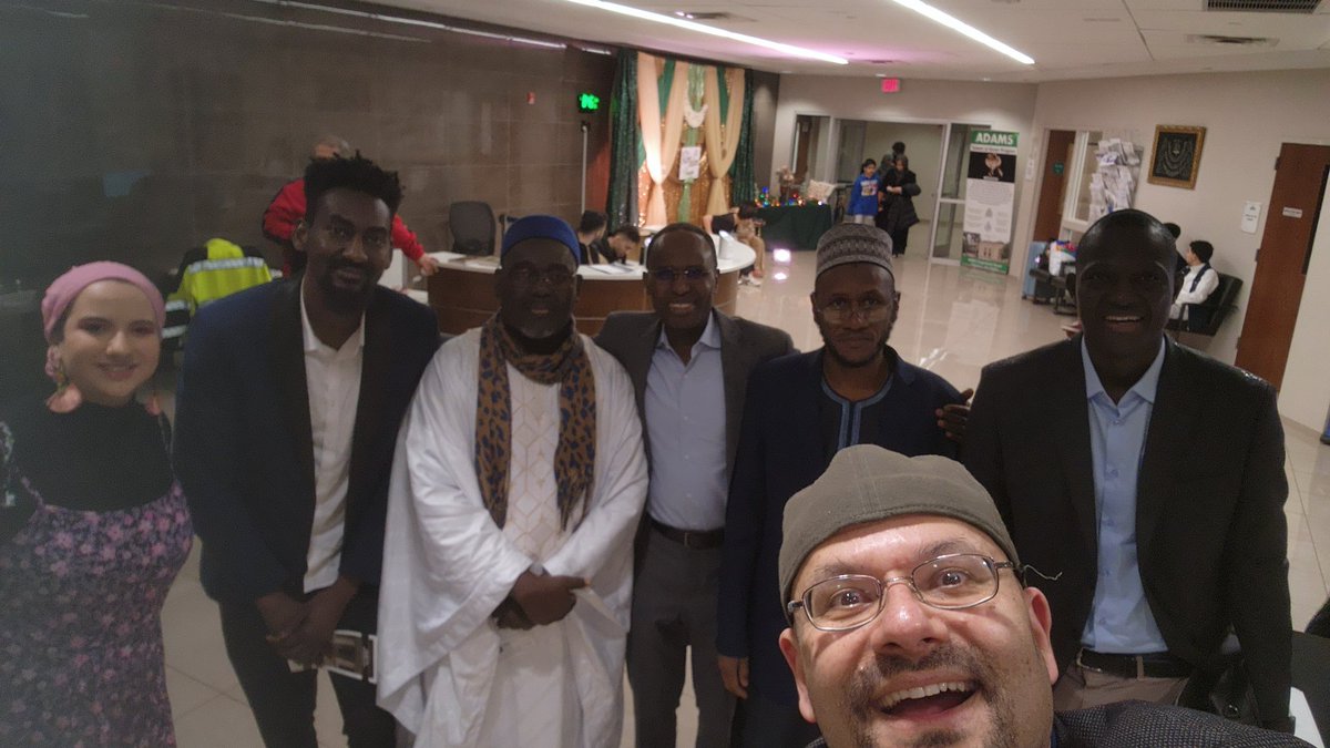 Mar24-2nd Day of Fasting in Ramadan and was honored to host Muslim & Catholic leaders from Africa (Mali and Niger) at ADAMS Sterling Mosque for Ramadan Iftar @melsanousi1 @peacemakersnetw @IFCMW @MultiFaithNN