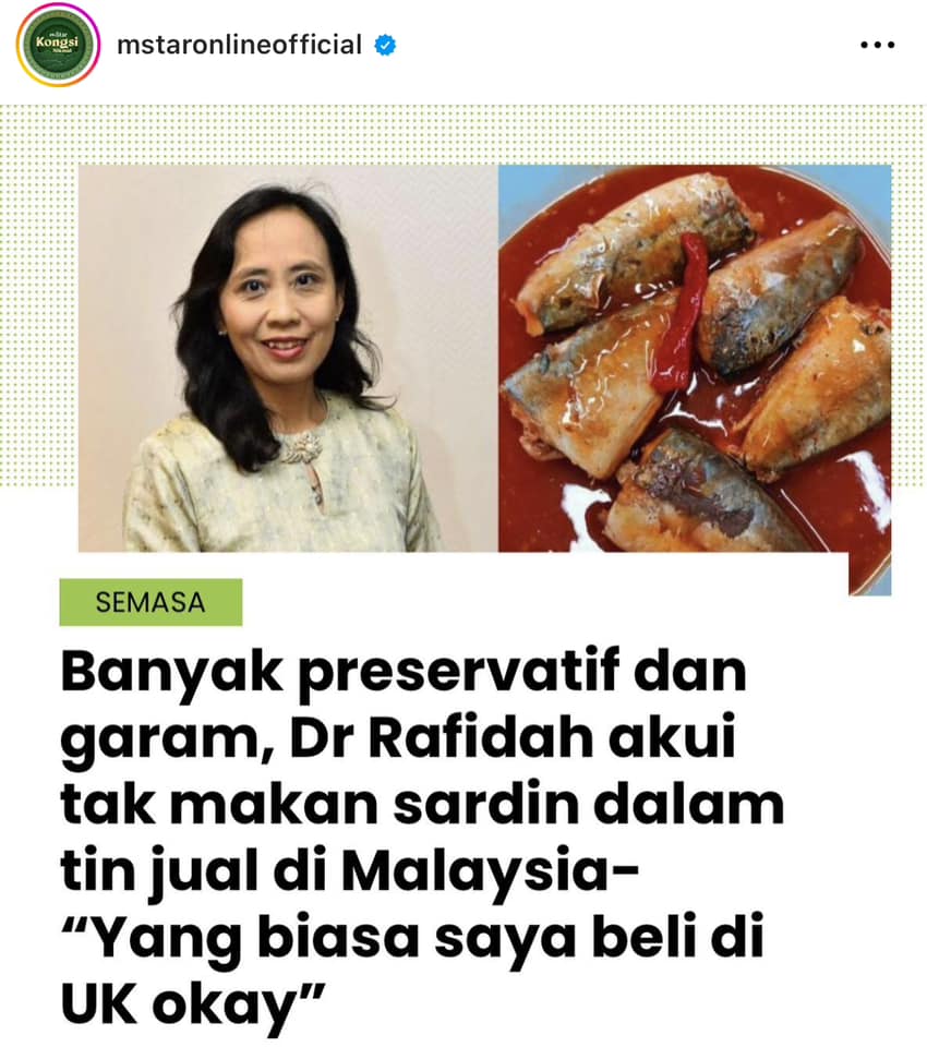 Sardin Buatan Malaysia Tak Bagus ? dlvr.it/SmDkDW
