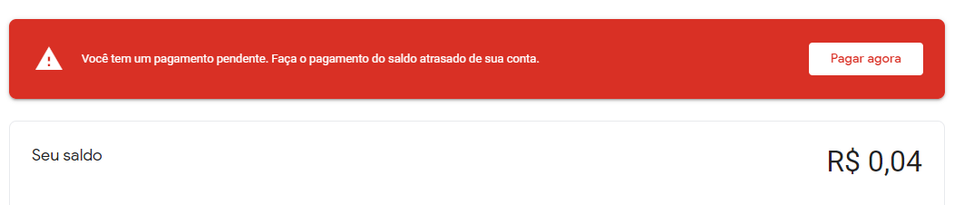 IntroCDC's tweet photo. @googlebrasil o que eu faço? tem uma ação necessária na minha conta do google cloud platform, minha conta foi suspensa, sendo que eu tô devendo 4 centavos e eu não consigo pagar por causa que o valor mínimo pra pagamento é de 2,99 https://t.co/QSmL8VRFxM