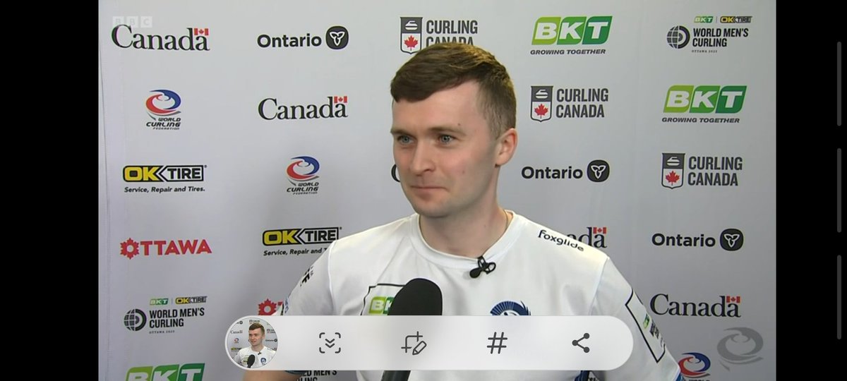 Amazing result for Scotland. World Curling Champions #wcc <a href="/BruceMouat/">Bruce Mouat</a> <a href="/worldcurling/">World Curling</a>