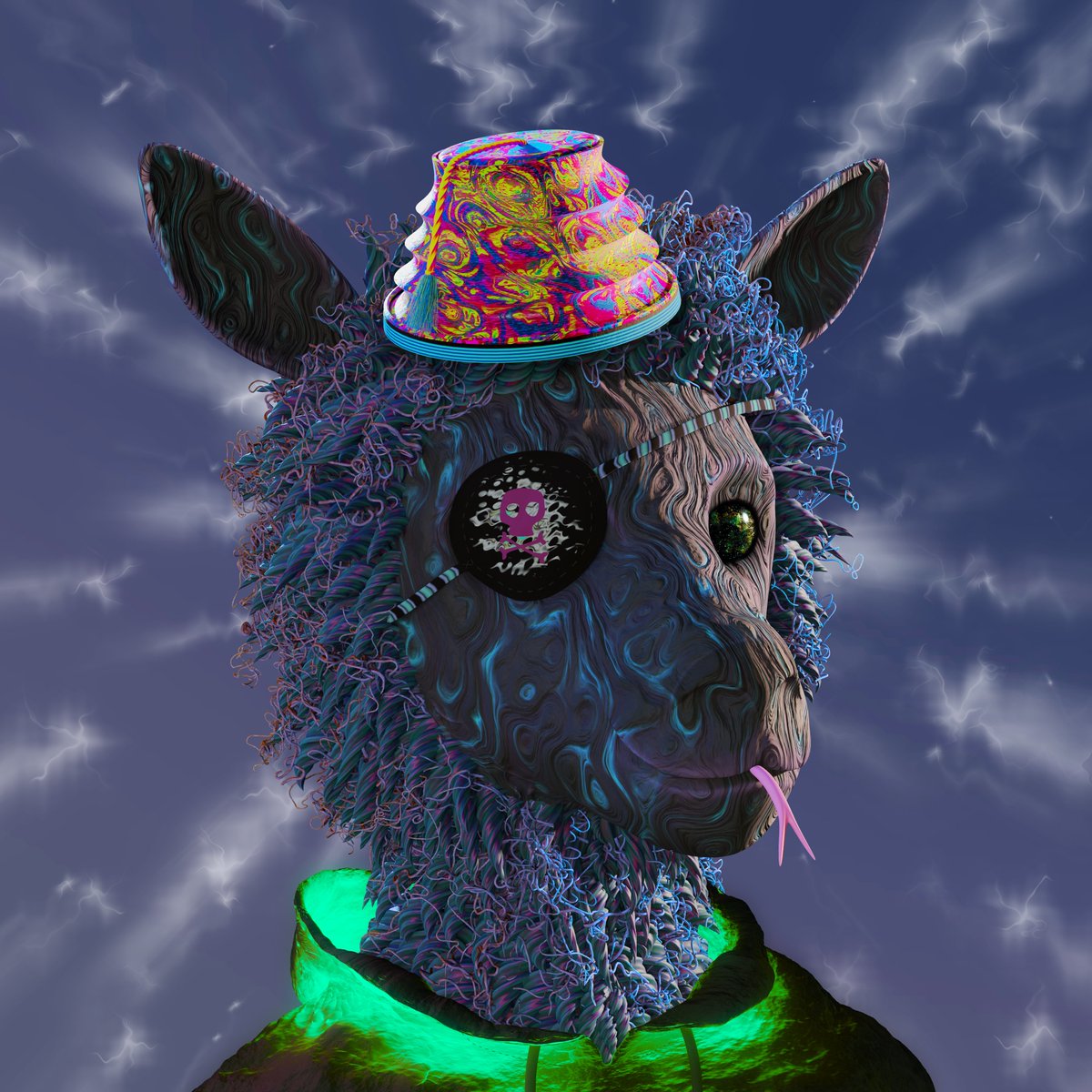 Who needs actual llamas when you can own a piece of their digital art? When @LazyLlamasCNFT has got llamas doing things you never thought possible(like this one right here a blend of serpent and llama) .Don’t miss out!
#NFT #LlamaHumor #Blockchain
@OvieSoko @JeffKoons @_rglng
