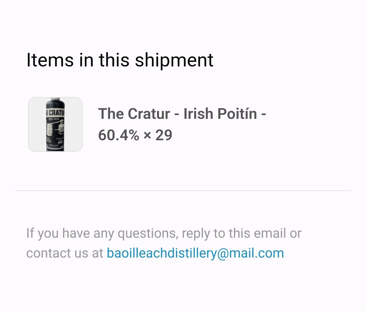 So yeah <a href="/BaoilleachD/">Baoilleach Distillery</a> Cratur is something quite special ..