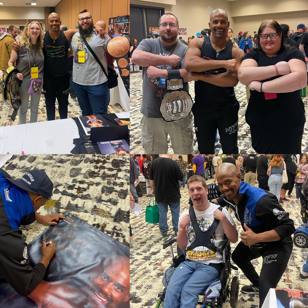 realfredrosser's tweet photo. Squared Circle Expo III highlights from
Indianapolis, Indiana. #SCX3 #BlockTheHate https://t.co/VuvuwqWf64