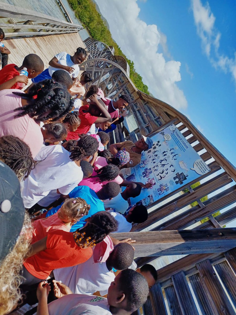 Christo08955379's tweet photo. Les élèves de l'#école ouverte Daniel PIDERY du #REP+ #Dillon 2 découvrent le littoral de Sainte-Anne en #randonnée pédestre à l'anse et l'étang des #Salines @acmartinique @EPrioritaire972 @CircoFdF1 @fdfville https://t.co/eFPXzfIv1X