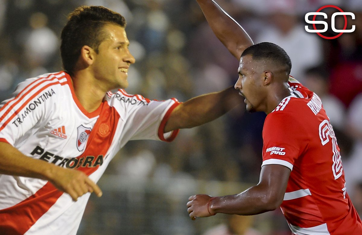 SC_ESPN's tweet photo. Goles venezolanos en River: 

2 - Salomón Rondón (vs. Huracán en 2023) 

1 - Maestrico González (vs. Atlético Tucumán en 2012) https://t.co/zyekgZOd3K