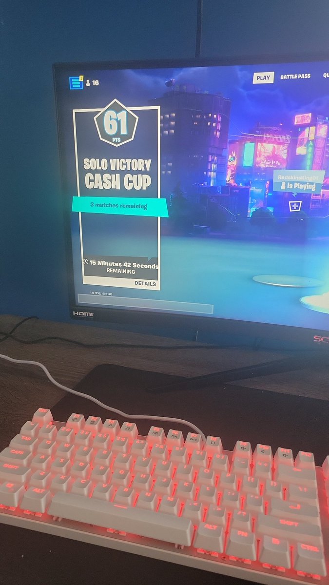 Qualed in 3 games! 🙂 lfg