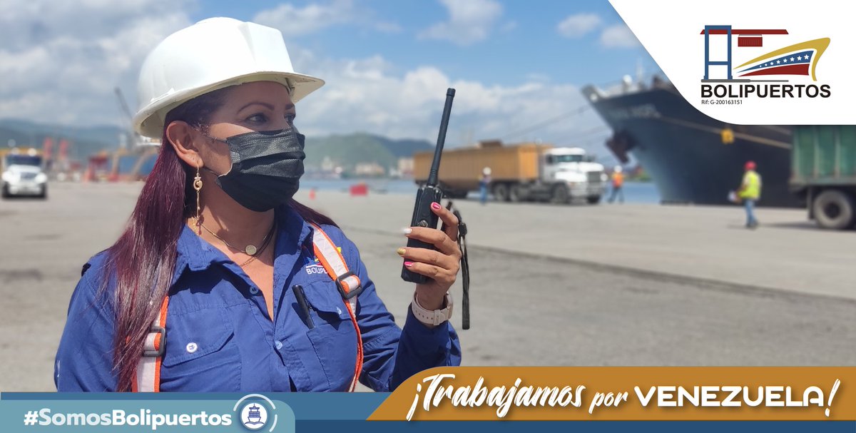 #SomosBolipuertos 📢 Bolivariana de Puertos está representada por trabajadores comprometidos, responsables, profesionales que dedican su vida con amor al sistema portuario nacional por Venezuela 🇻🇪
#DomingoDeReencuentro