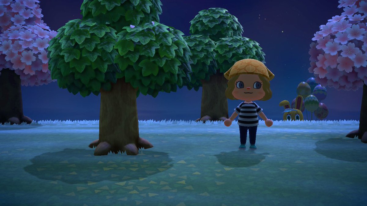 Feel like someone is watching me… #acnhbunnyday #acnh