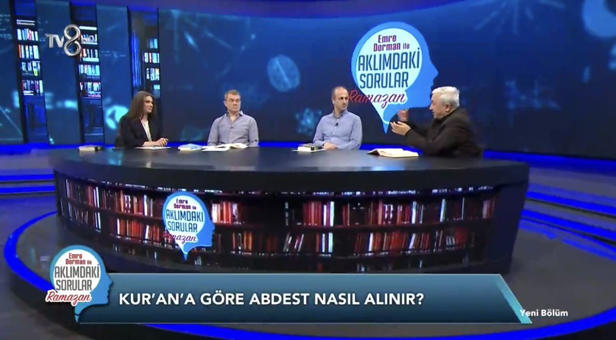 Aklımdaki Sorular Ramazan programımız yeni bölümü ile <a href="/tv8/">tv8</a>’de devam ediyor. 04.30’da tekrarı da yayımlanacak. <a href="/okuyanmehmet/">Mehmet Okuyan</a> @emredorman <a href="/birunaktas/">Birün Aktaş</a>