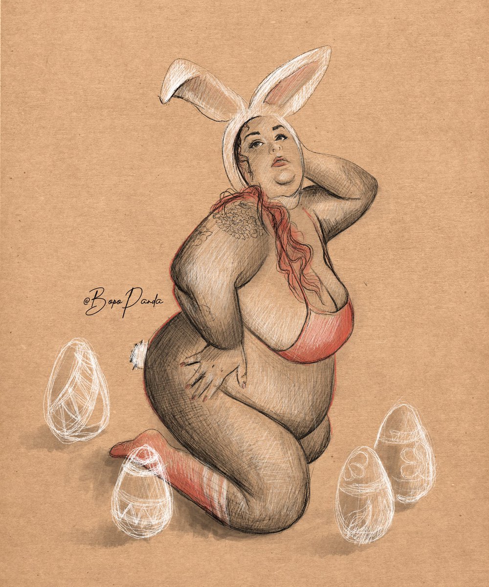 And the sexiest fluffy bunny award from 2023 goes to @phatkristy 

Happy Easter everyone 🐣 🐰